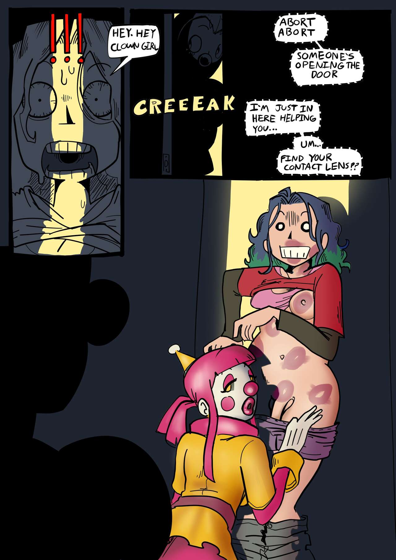 Halloween Party Clown Sex - Page 7 - HentaiRox