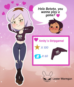 Amity & Luz's stripgame