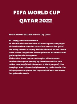 FIFA World Cup Qatar 2022 - Soccer Hentai