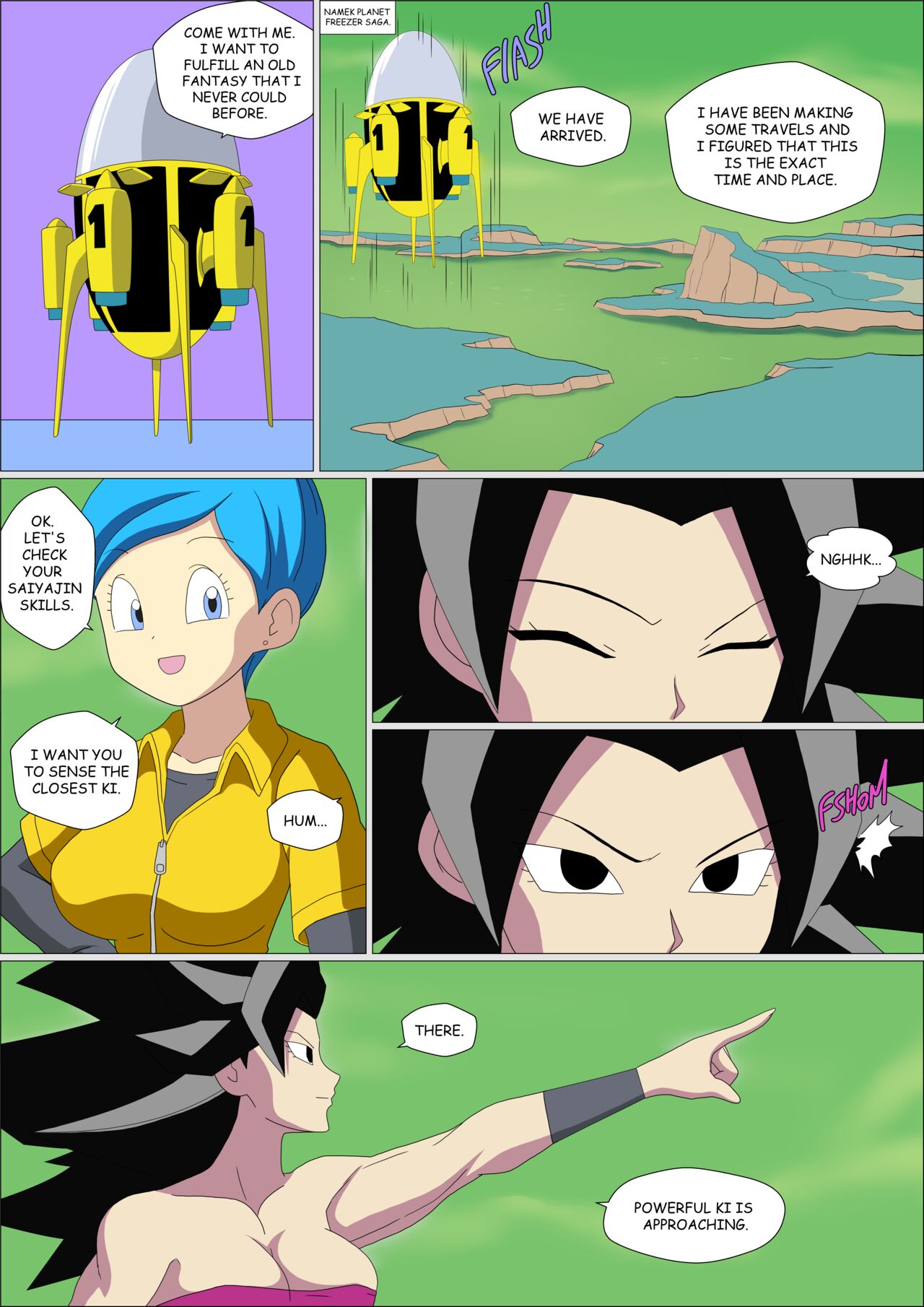 Caulifla x Bulma - Page 5 - HentaiRox