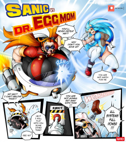 Sanic vs Dr. Eggmom